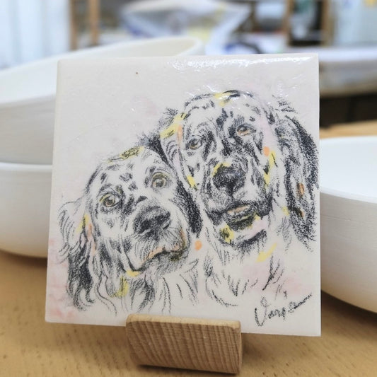 Custom portrait tile